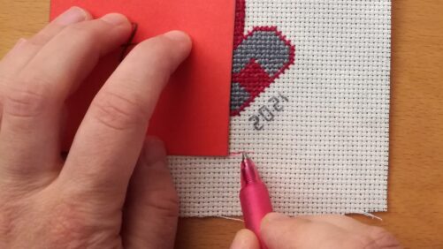 Julehjerte opmåling