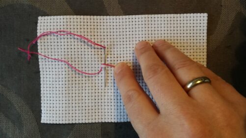 Begrav tråden på forsiden