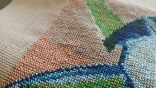 Udsnit af Blue Horse 1