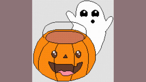 Græskarlygte og spøgelse