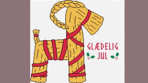 Stor julebuk glædelig jul