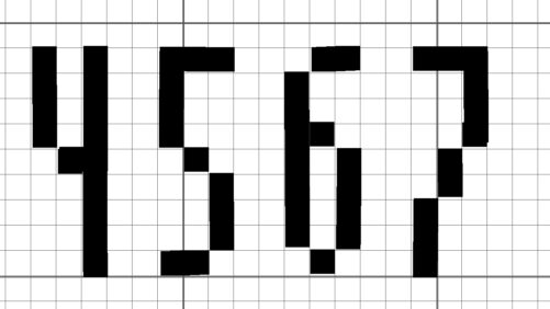 Norse alphabet for embroidery